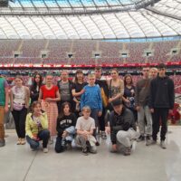 wizyta na Stadionie PGE Narodowym w Warszawie