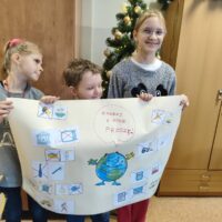Dzieci ze świetlicy szkolnej chcą ocalić świat