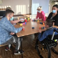 Zdjecie2. Grupa projektowa podczas gry