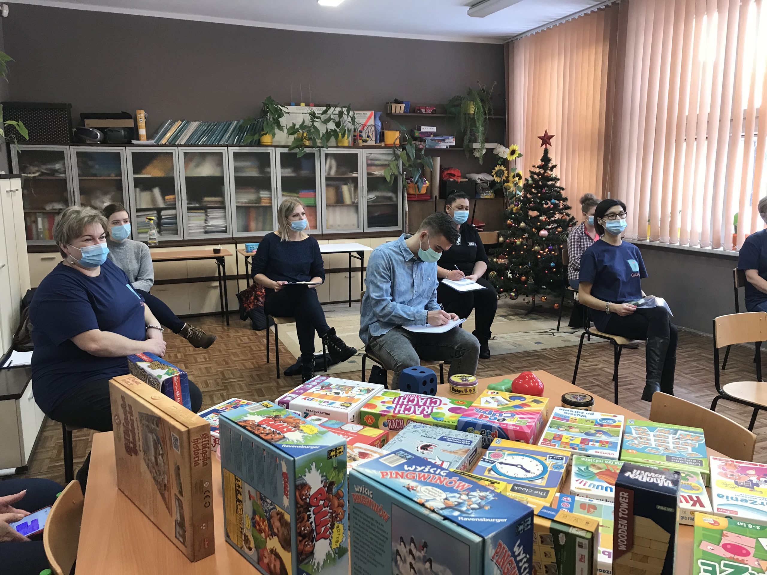 Zdjeice4.Uczestnicy projektu w czasie wykladu