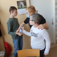 Najmłodsi uczniowie naszej szkoły wzięli udział akcji Światowy Dzień Wody