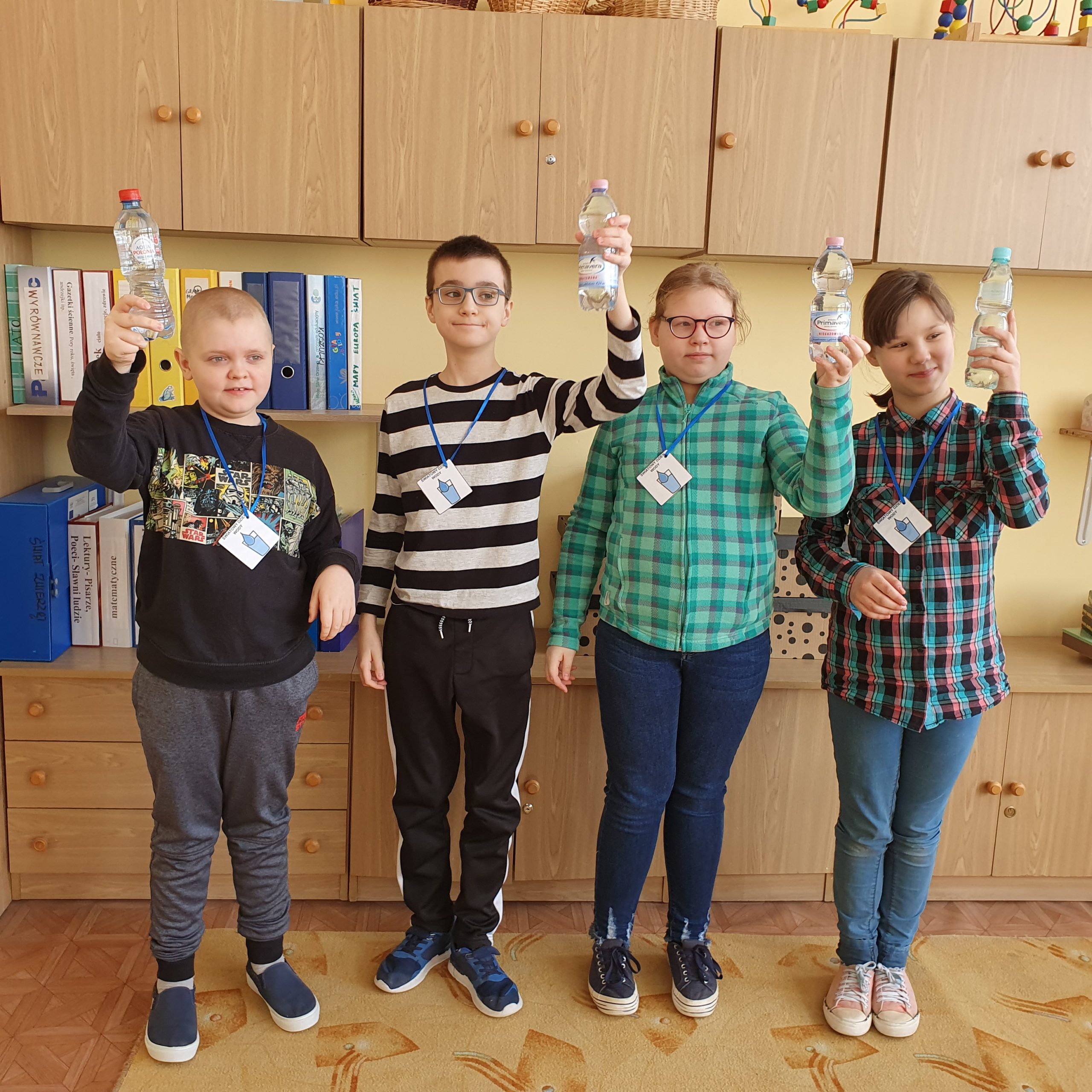 Najmłodsi uczniowie naszej szkoły wzięli udział akcji Światowy Dzień Wody
