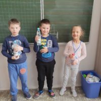 Najmłodsi uczniowie naszej szkoły wzięli udział akcji Światowy Dzień Wody