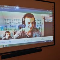 Kolejne spotkanie online uczniów z Braniewa i Elbląga w ramach programu międzyszkolnego "Poznaj mnie , moje miasto i ciekawe okolice"