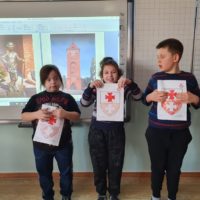 Kolejne spotkanie online uczniów z Braniewa i Elbląga w ramach programu międzyszkolnego "Poznaj mnie , moje miasto i ciekawe okolice"