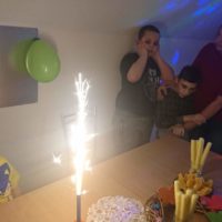 w przedszkolu świętowano urodziny Wojtka