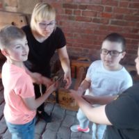 wyjątkowa lekcja historii regionu w klasie 5a