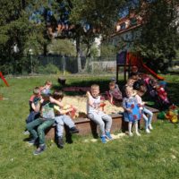 Niespodzianka dla przedszkolaków - piaskownica