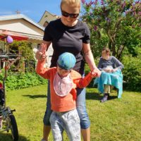 Zabawa z okazji Dnia Dziecka w DPS