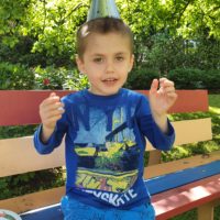 Zabawa z okazji Dnia Dziecka w DPS