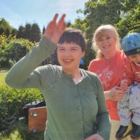 Zabawa z okazji Dnia Dziecka w DPS