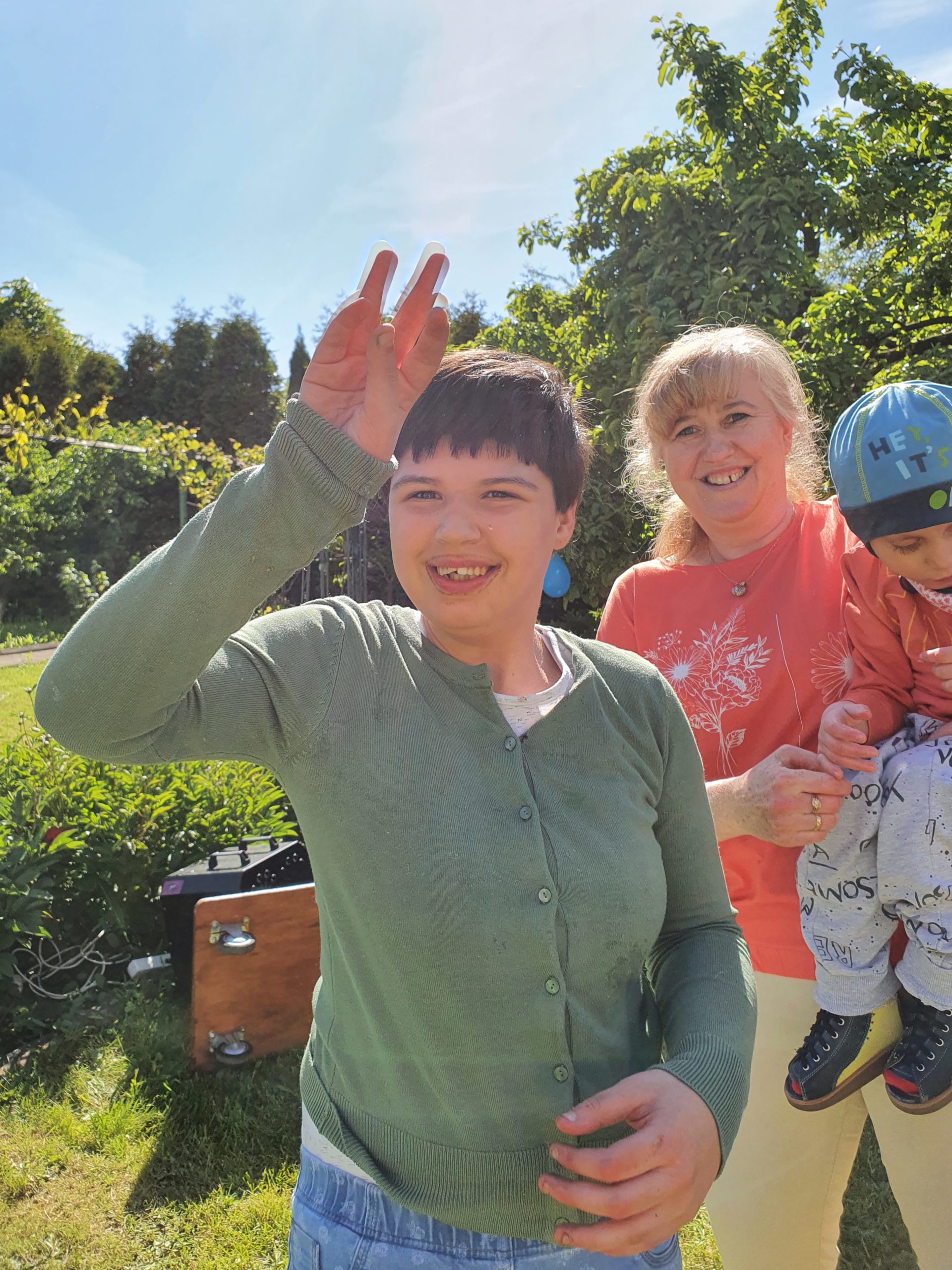 Zabawa z okazji Dnia Dziecka w DPS