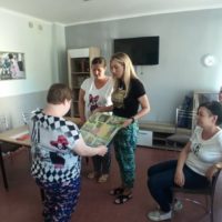 Pożegnanie Joli i apel w Internaci