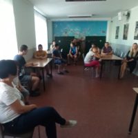 Pożegnanie Joli i apel w Internaci