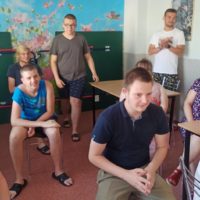 Pożegnanie Joli i apel w Internaci