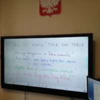 SZACUNEK – lekcja w ramach projektu Wychowanie przez czytanie