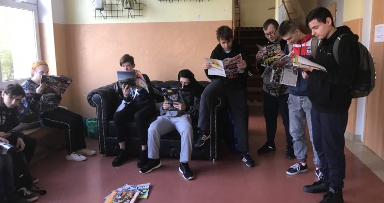 Biliśmy rekord w czytaniu na przerwie