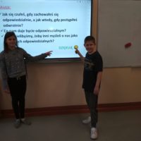 Ważna lekcja odpowiedzialności realizacja projektu Wychowanie przez czytanie