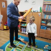 Pasowanie na przedszkolaka w grupie Tygrysków Urwisków