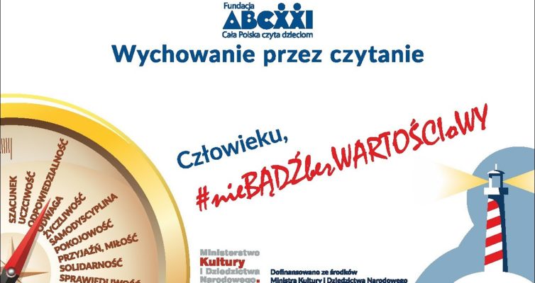 Wychowanie przez czytanie - logo
