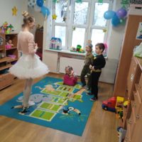 Bal karnawałowy w grupie Tygrysków Urwisków