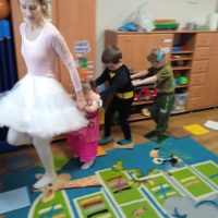 Bal karnawałowy w grupie Tygrysków Urwisków