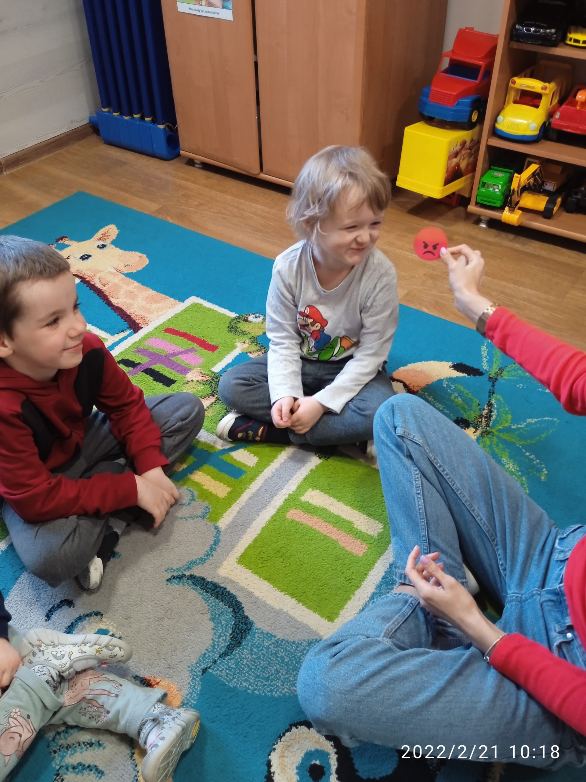 Realizacja Projektu "Emocja" w grupie Tygrysków Urwisków