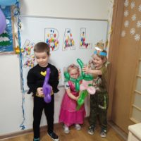 Bal karnawałowy w grupie Tygrysków Urwisków