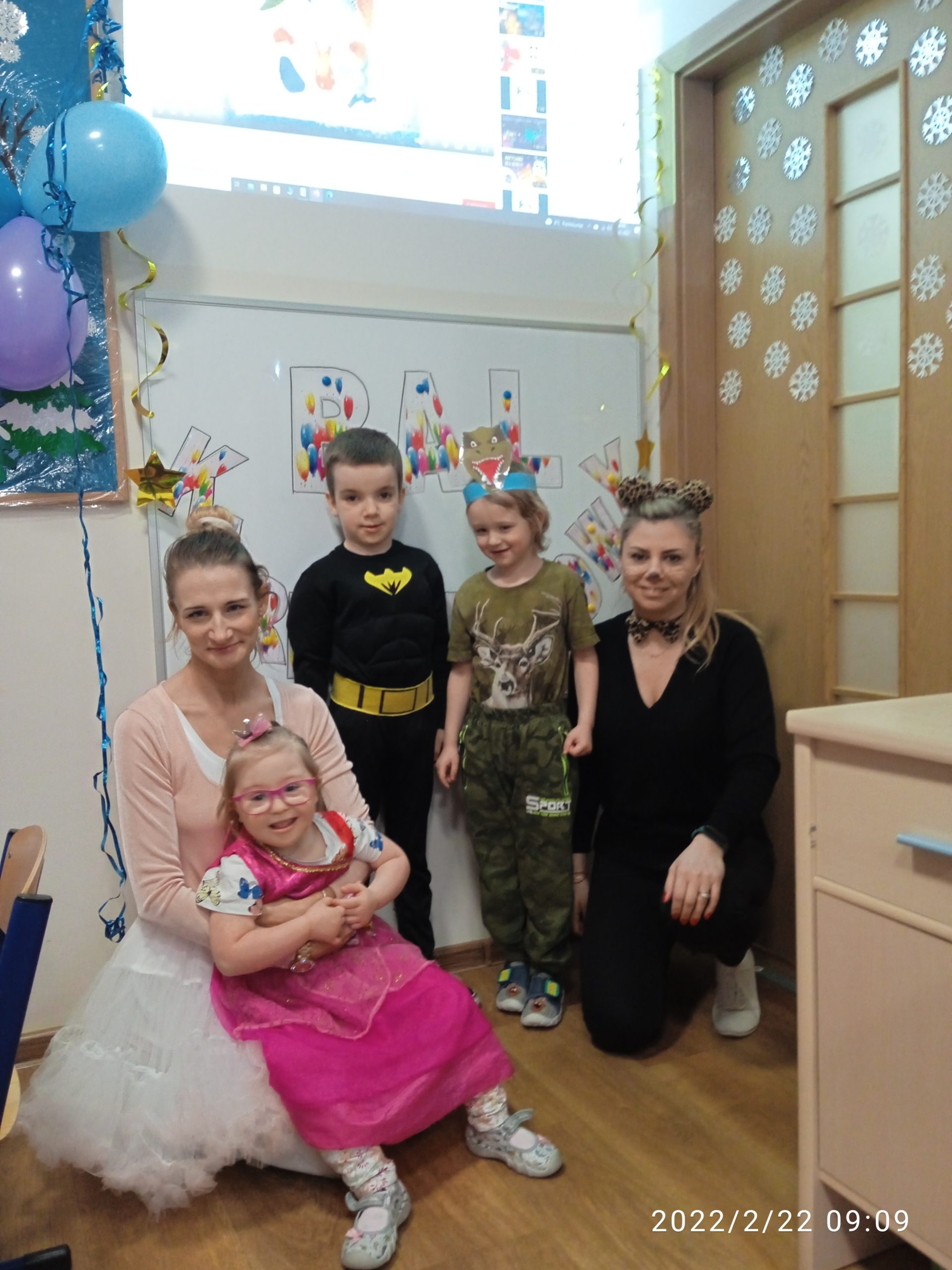 Bal karnawałowy w grupie Tygrysków Urwisków