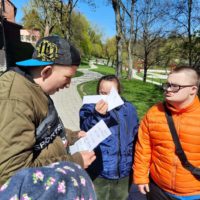 Wiosenne podchody w Parku Dolinka