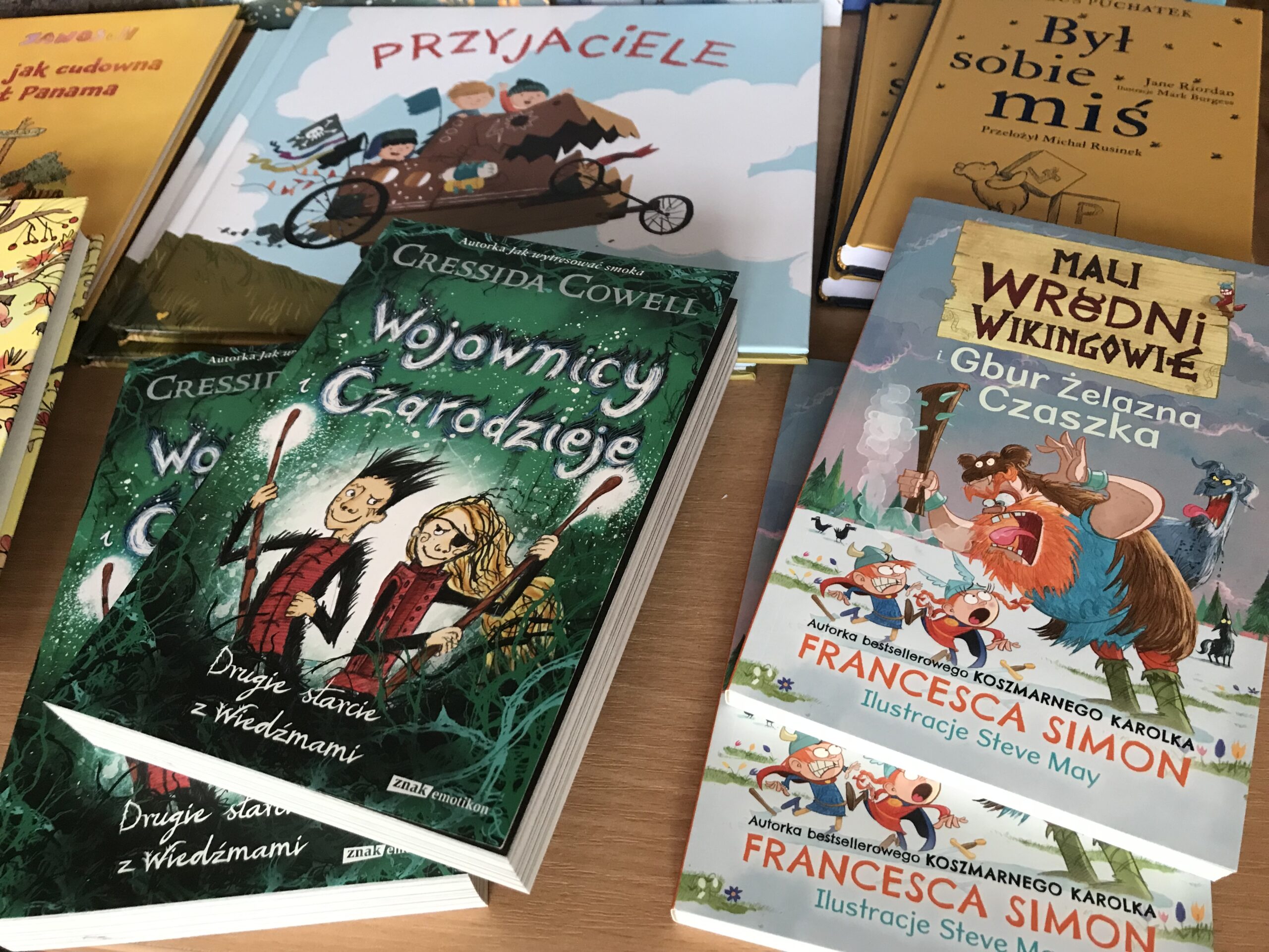 Dary dla biblioteki od wydawnictwa ZNAK