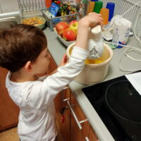 obchodziliśmy w świetlicy święto jabłka