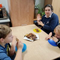 obchodziliśmy w świetlicy święto jabłka