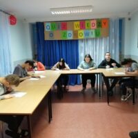 Quiz wiedzy o zdrowiu w internacie