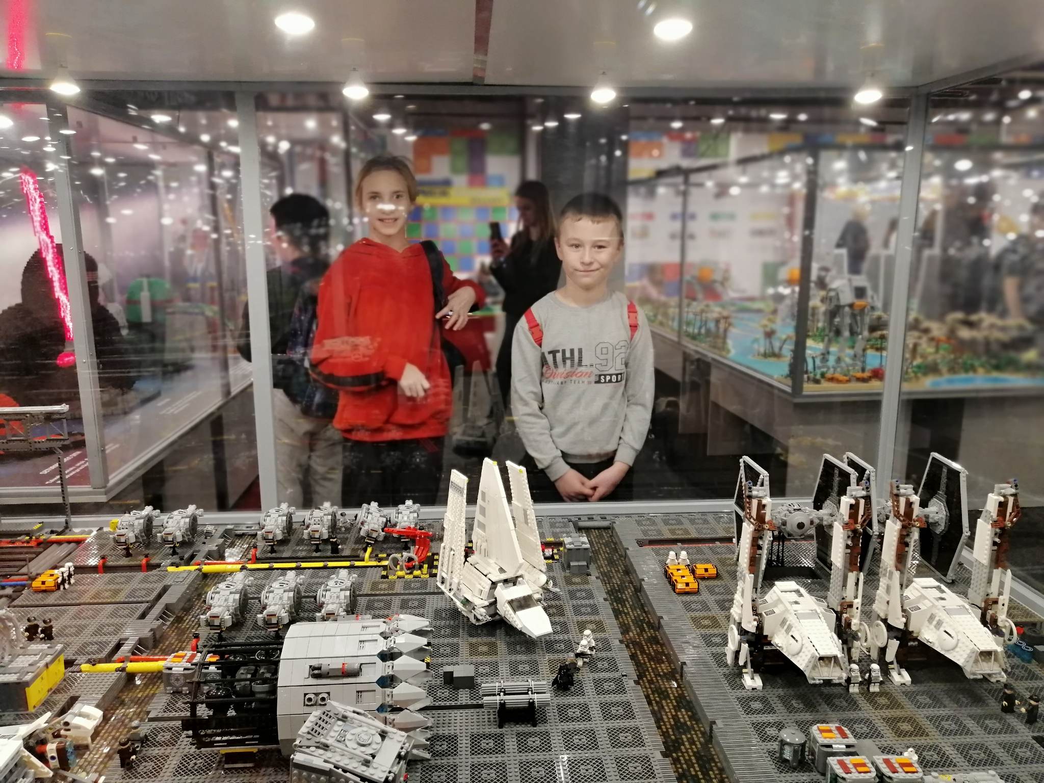 Wystawa klocków LEGO i zdjęć 3D