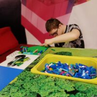 Wystawa klocków LEGO i zdjęć 3D