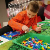 Wystawa klocków LEGO i zdjęć 3D