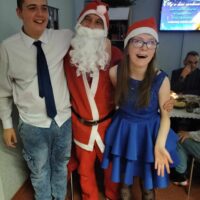 WIECZÓR WIGILIJNY W INTERNACIE