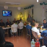 WIECZÓR WIGILIJNY W INTERNACIE
