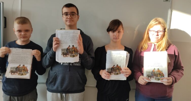 Program ekologiczny pn. „Ocalimy świat”- rozmowy w przeddzień nadejścia zimy, a inaczej: Jak pomóc zwierzętom przetrwać zimę?