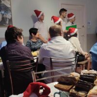 WIECZÓR WIGILIJNY W INTERNACIE