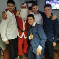 WIECZÓR WIGILIJNY W INTERNACIE