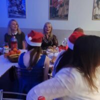 WIECZÓR WIGILIJNY W INTERNACIE