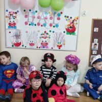 Bal karnawałowy w przedszkolu