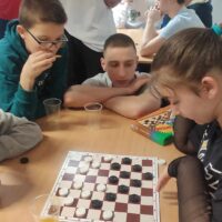 MINITURNIEJ W WARCABY W INTERNACIE