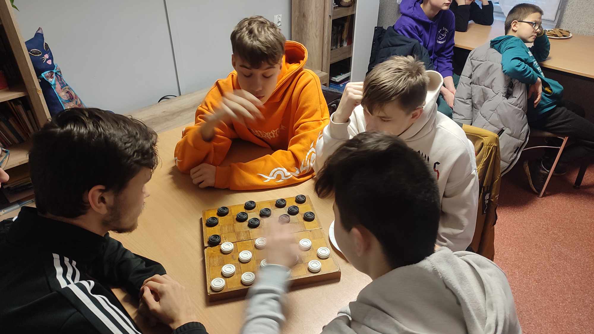 MINITURNIEJ W WARCABY W INTERNACIE