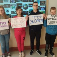 realizacja ekoprogramu „Ocalimy świat”