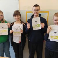 W kręgu rozmów o ptaku dobrej wróżby, naszym rodzimym bocianie- realizacja ekoprogramu „Ocalimy świat”