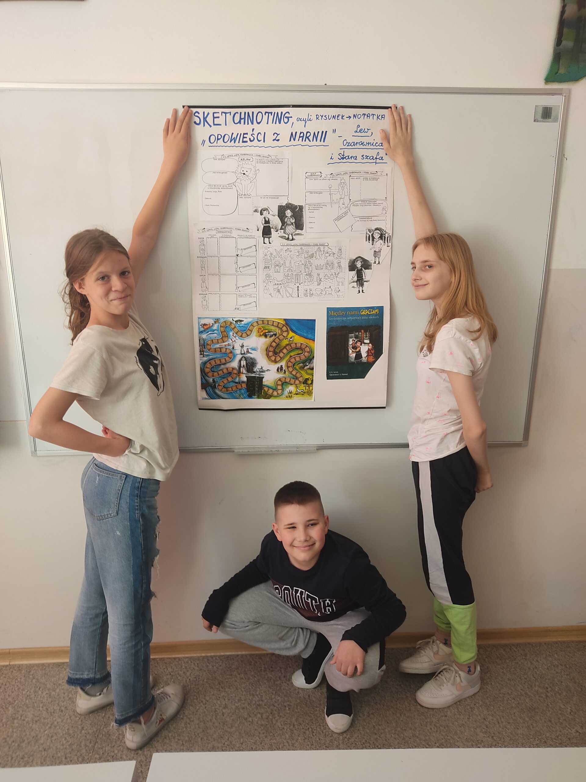 Innowacja pedagogiczna- sketchnoting w służbie lektury Opowieści z Narnii