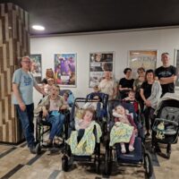Seans filmowy w kinie Światowid